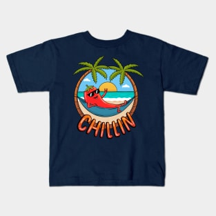 Chillin Vacation Kids T-Shirt